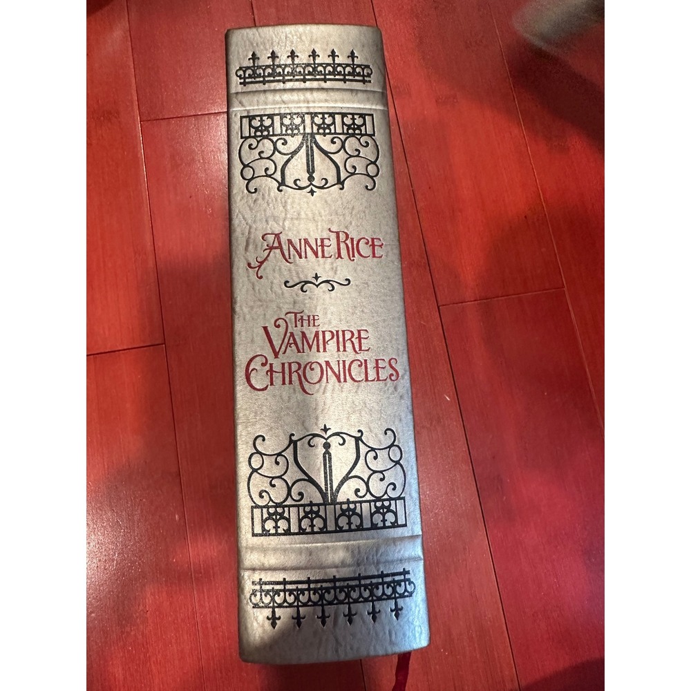 Anne Rice The Vampire Chronicles Hardcover Silver Omnibus Gold Gilt Edges Knopf - Picture 4 of 6